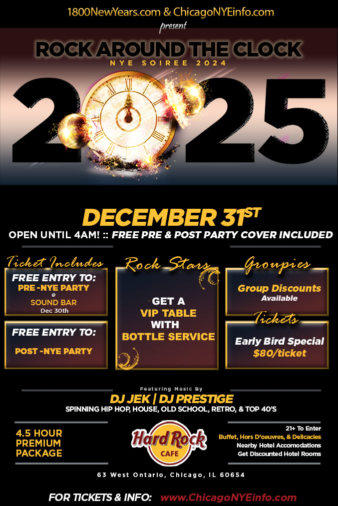 New Years Eve Chicago 2026 Party